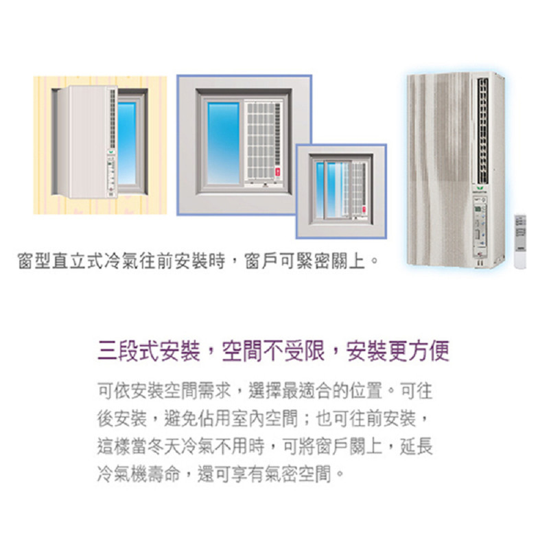 SANLUX 台灣三洋 福利品2-3坪5級定頻直立式冷氣(S