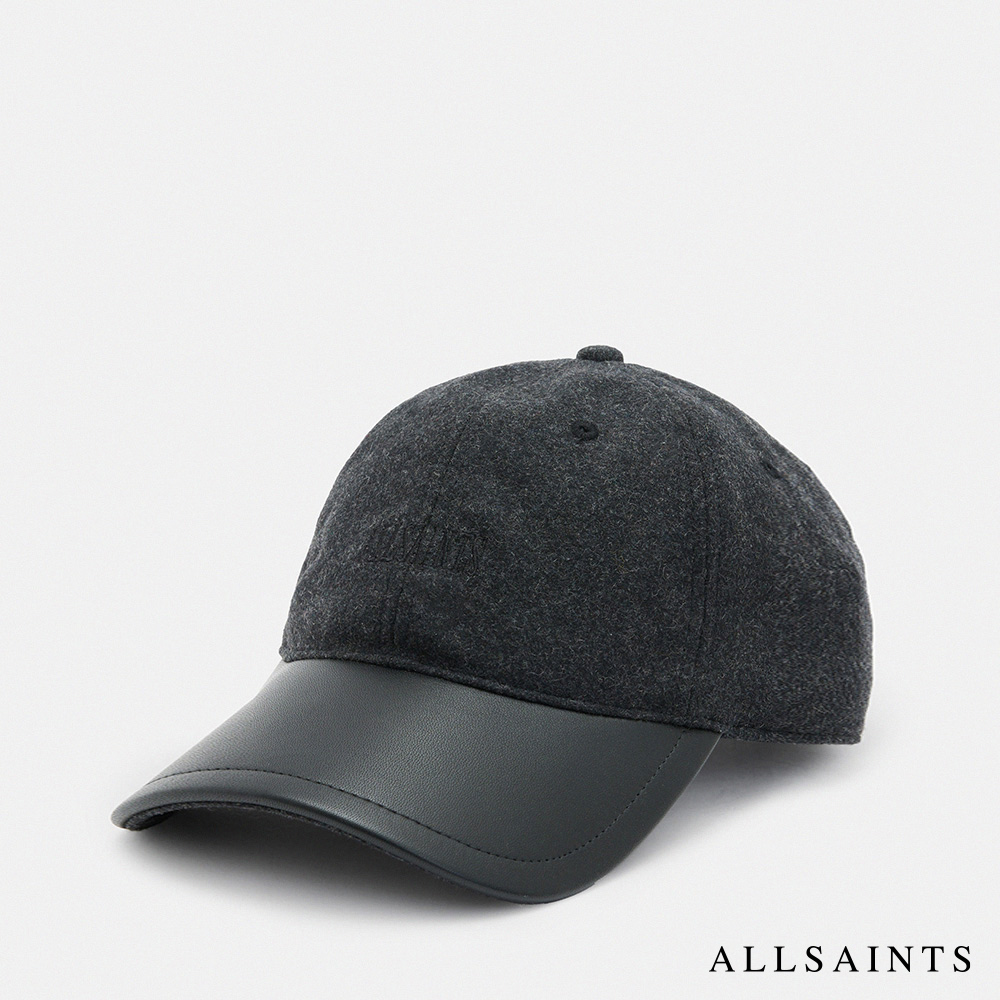ALLSAINTS STATE 羊毛棒球帽Grey優惠推薦
