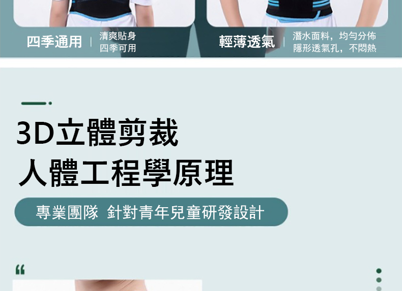 專業團隊 針對青年兒童研發設計