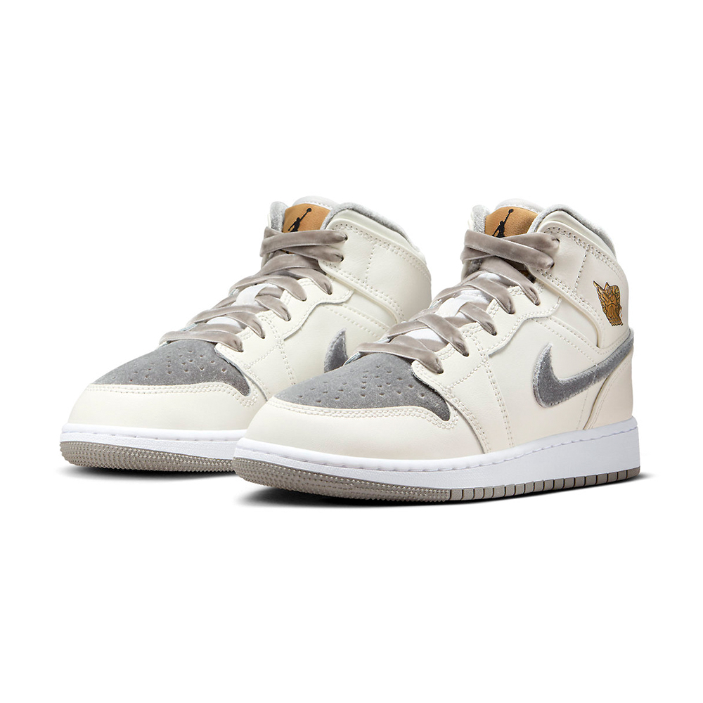 NIKE 耐吉 Air Jordan 1 Mid GS 女鞋