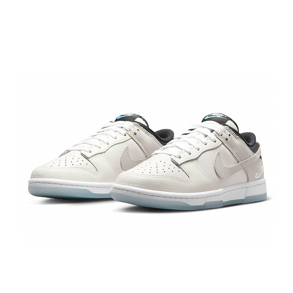 NIKE 耐吉 Dunk Low 女鞋 灰白色 冰底 夜光 