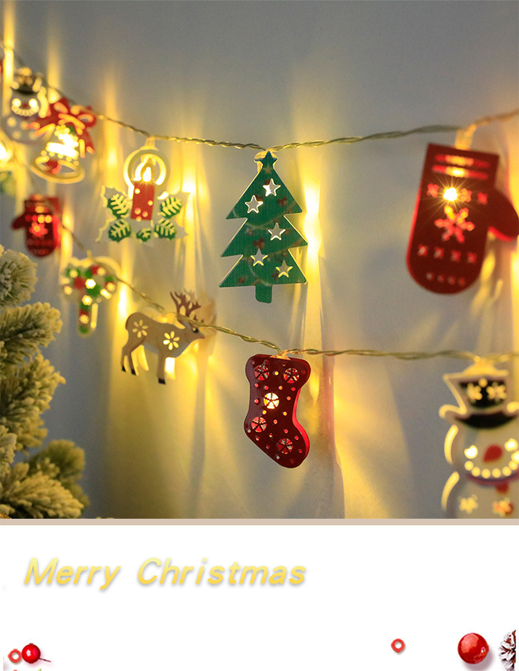 半島良品 300cm鐵藝聖誕燈串/派對裝飾燈(掛布 聖誕節 