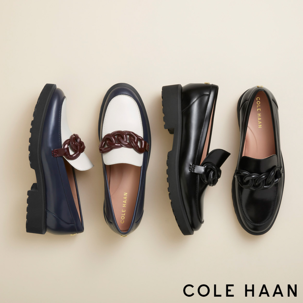 Cole Haan GENEVA CHAIN 樂福鞋(海軍藍