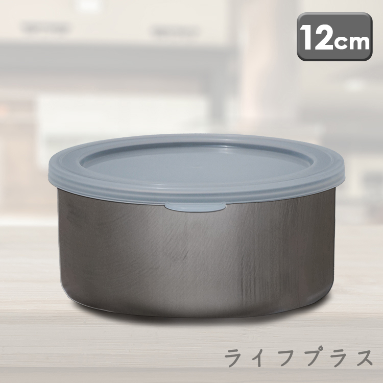 ECHO 日本製ECHO不鏽鋼保鮮盒-圓深型-小-12cm-