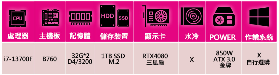 微星平台 i7十六核Geforce RTX4080{未來先知