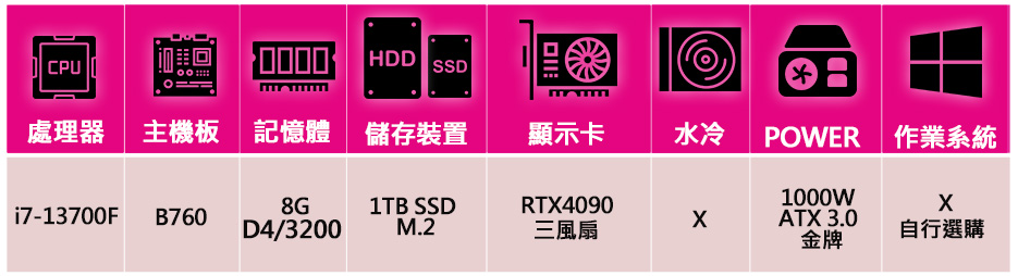 微星平台 i7十六核Geforce RTX4090{神秘龍騎