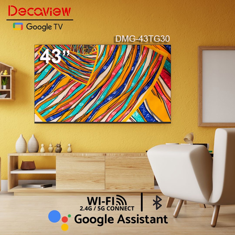 DECAMAX 43型 4K Google TV 智慧顯示器