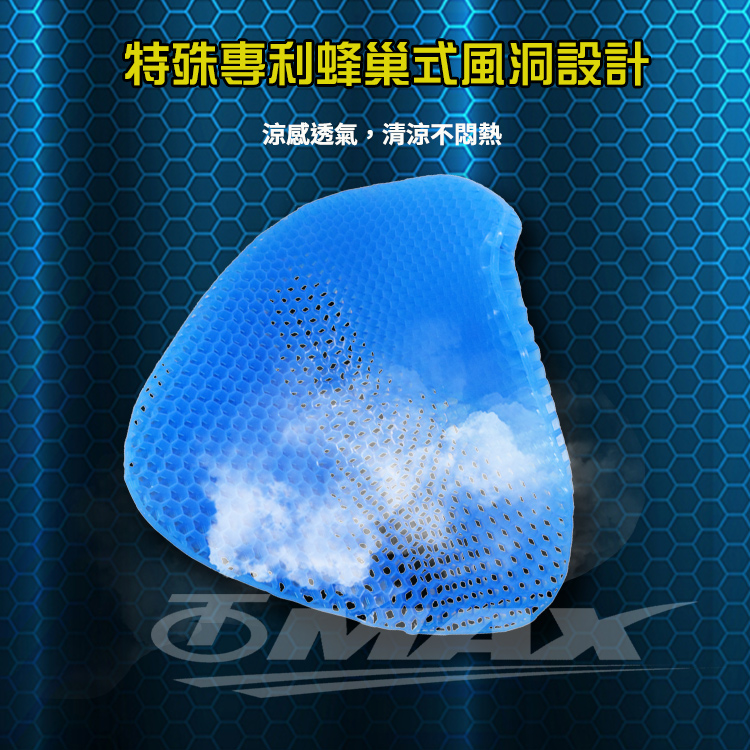 OMAX 3D涼感透氣蜂巢減壓式凝膠坐墊 推薦