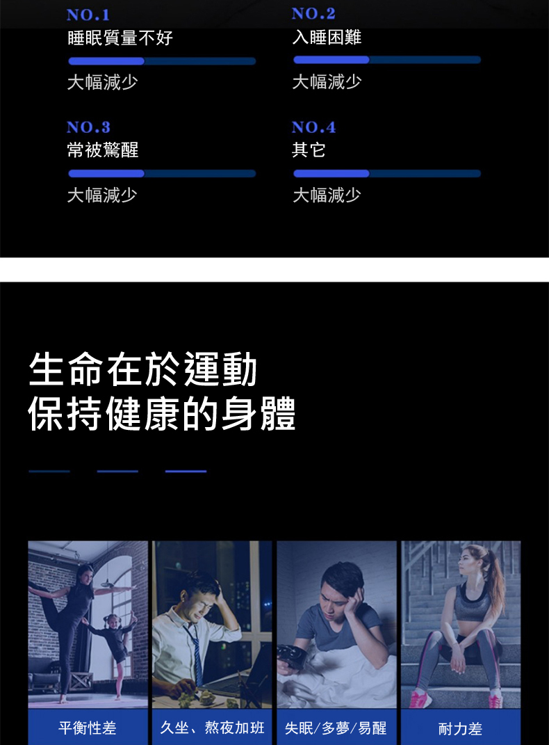 久坐、熬夜加班 失眠多夢易醒