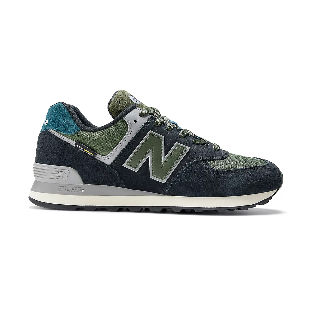 NEW BALANCE 574 男鞋 女鞋 黑綠色 復古 休