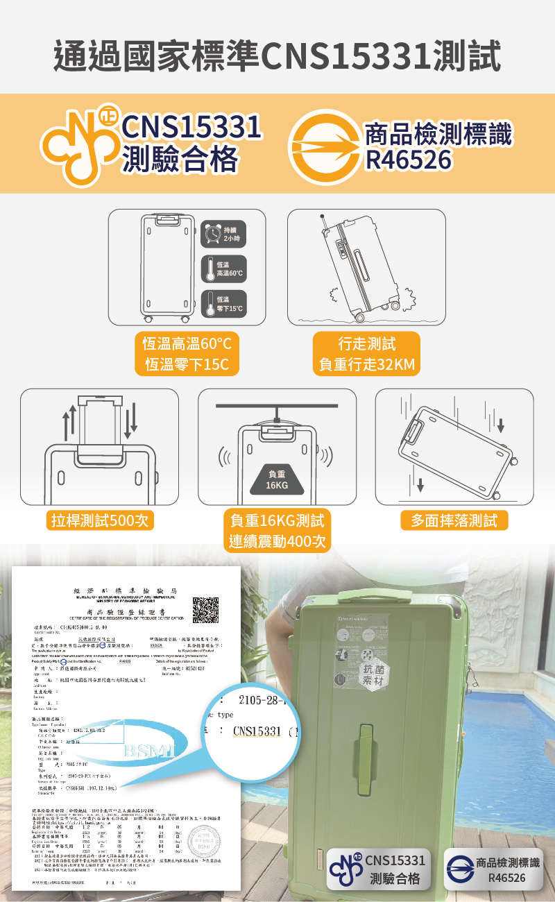 GE嚴選 32吋二代-胖胖行李箱 純PC材質(運動行李箱 胖