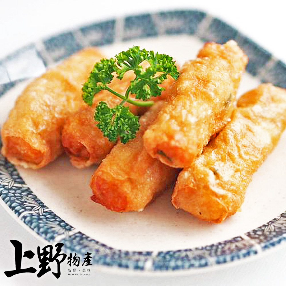 上野物產 24包 酥炸韭菜捲 共240條(300g±10%/