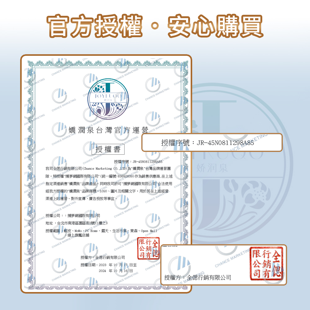 授權範圖蝦皮、MoMo、PC Home、露天、生活市集、東森、Open MalpARKETING