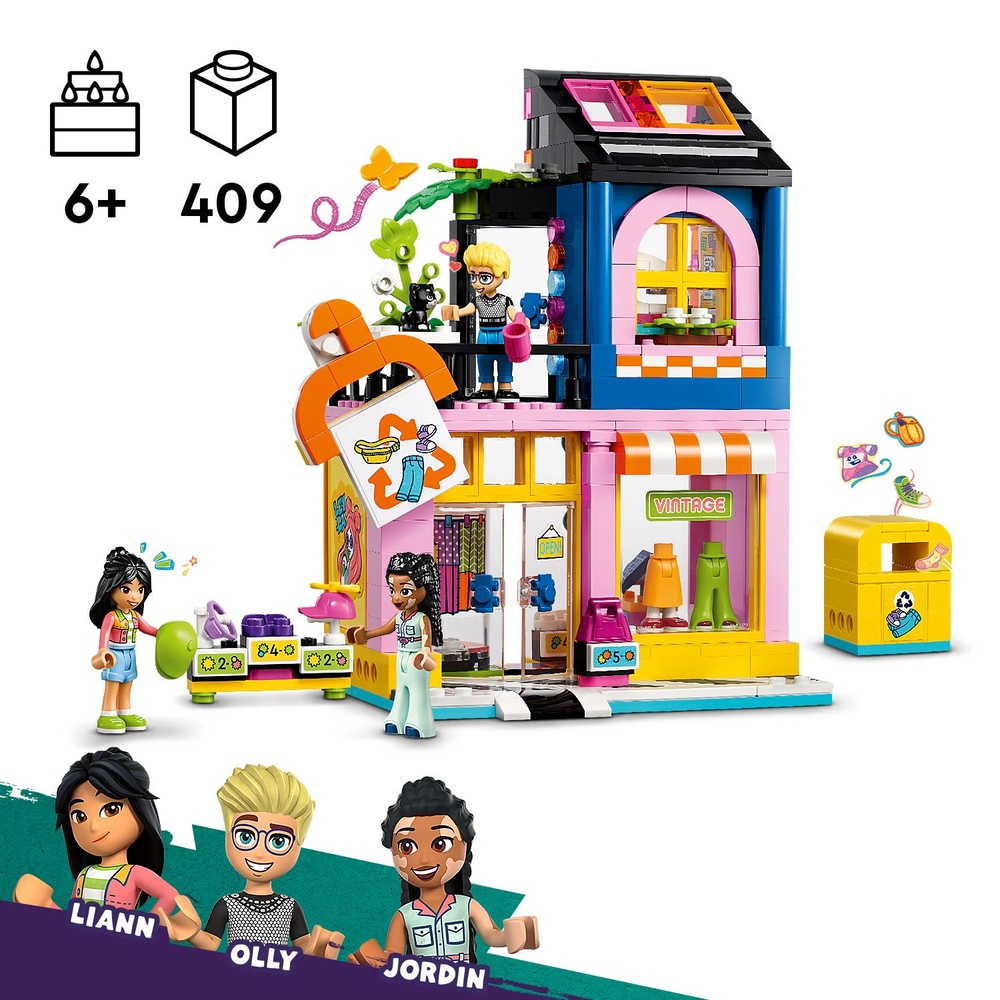 LEGO 樂高 Friends 42614 復古時裝店(商店