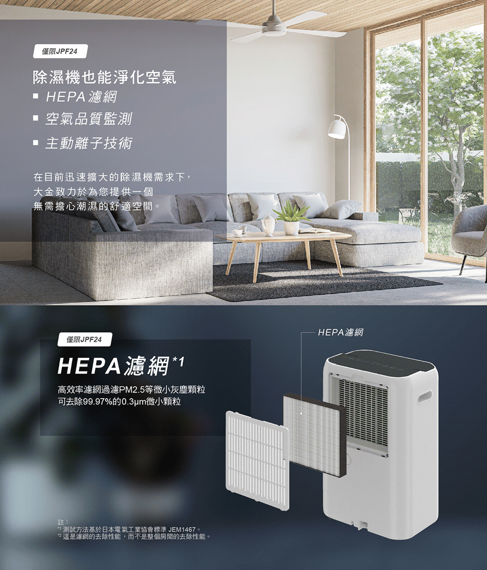 1測試方法基於日本電氣工業協會標準 JEM1467