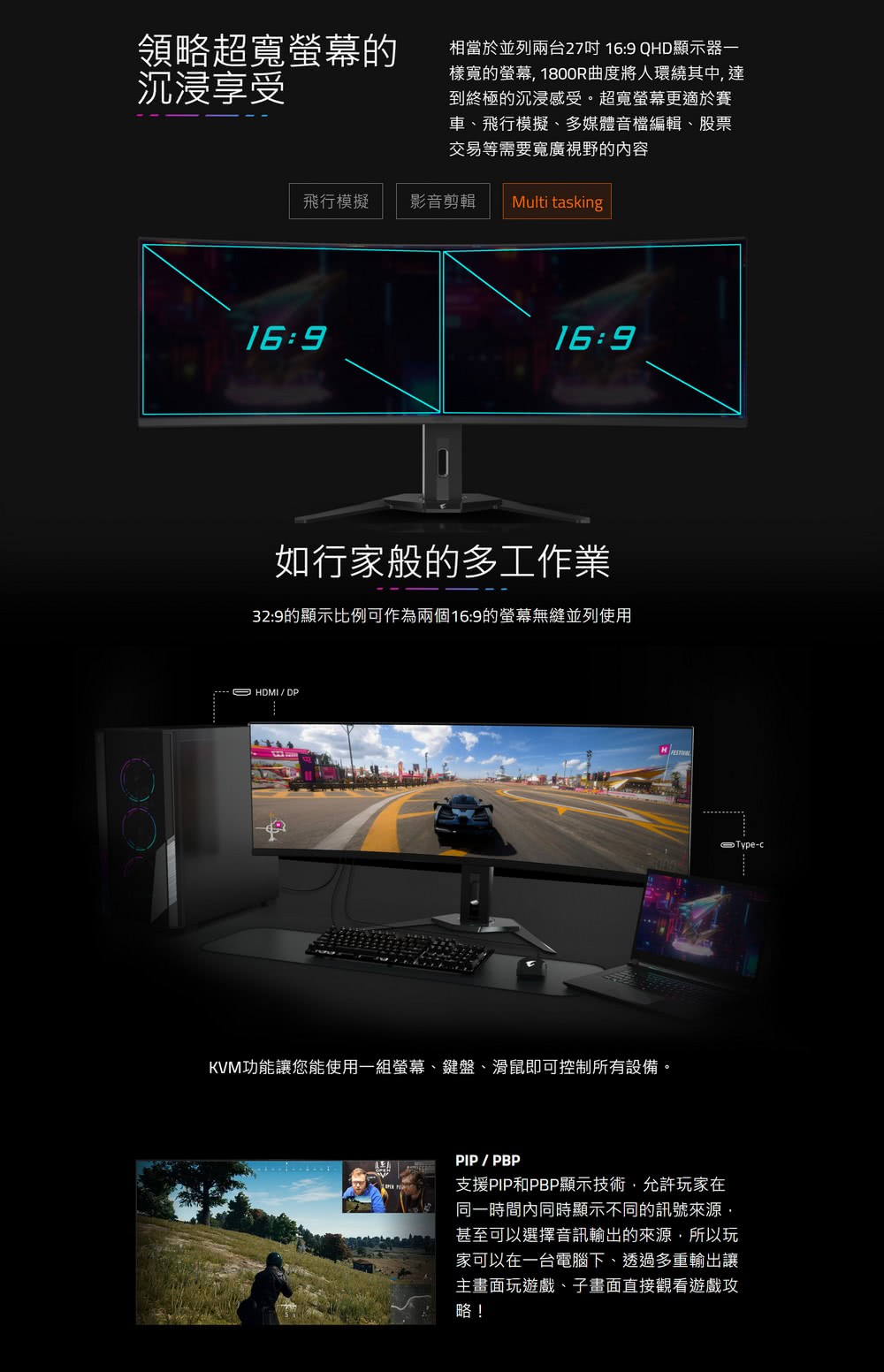 GIGABYTE 技嘉 AORUS CO49DQ OLED 