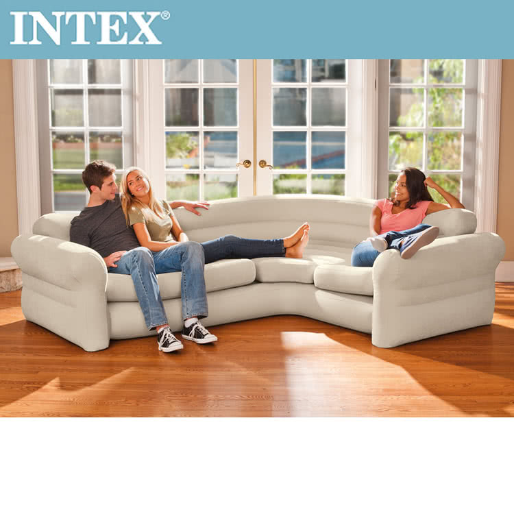INTEX 超大充氣L型沙發椅(68575)折扣推薦