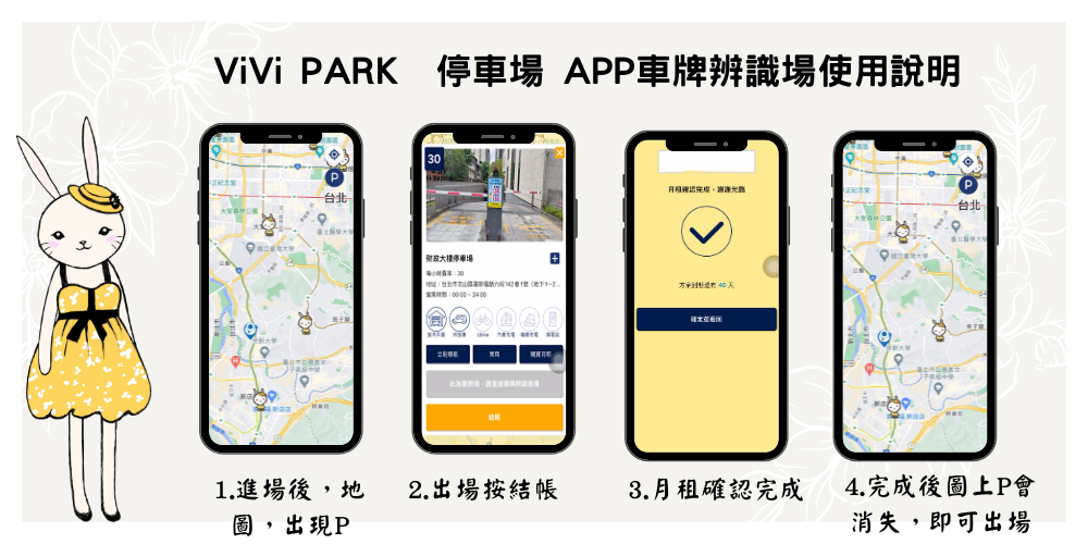 ViVi PARK 停車場 財政大樓停車場連續90日車辨通行