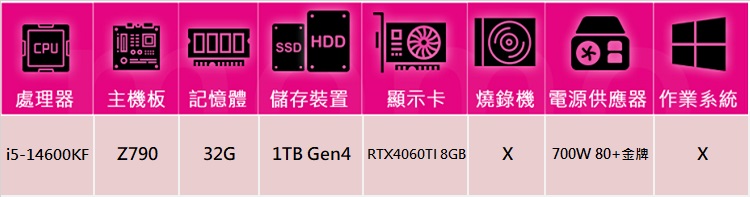 NVIDIA i5十四核GeForce RTX 4060TI