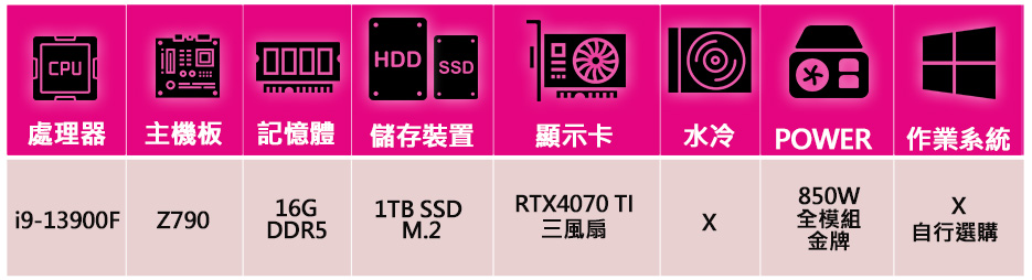 微星平台 i9二四核Geforce RTX4070TI{遠古