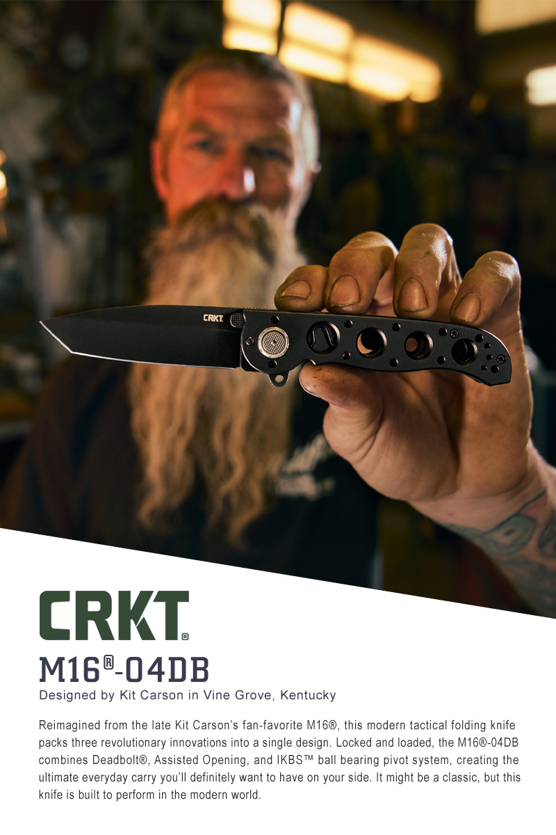 CRKT M16-04DB 戰術折刀(#M16-04DB)好