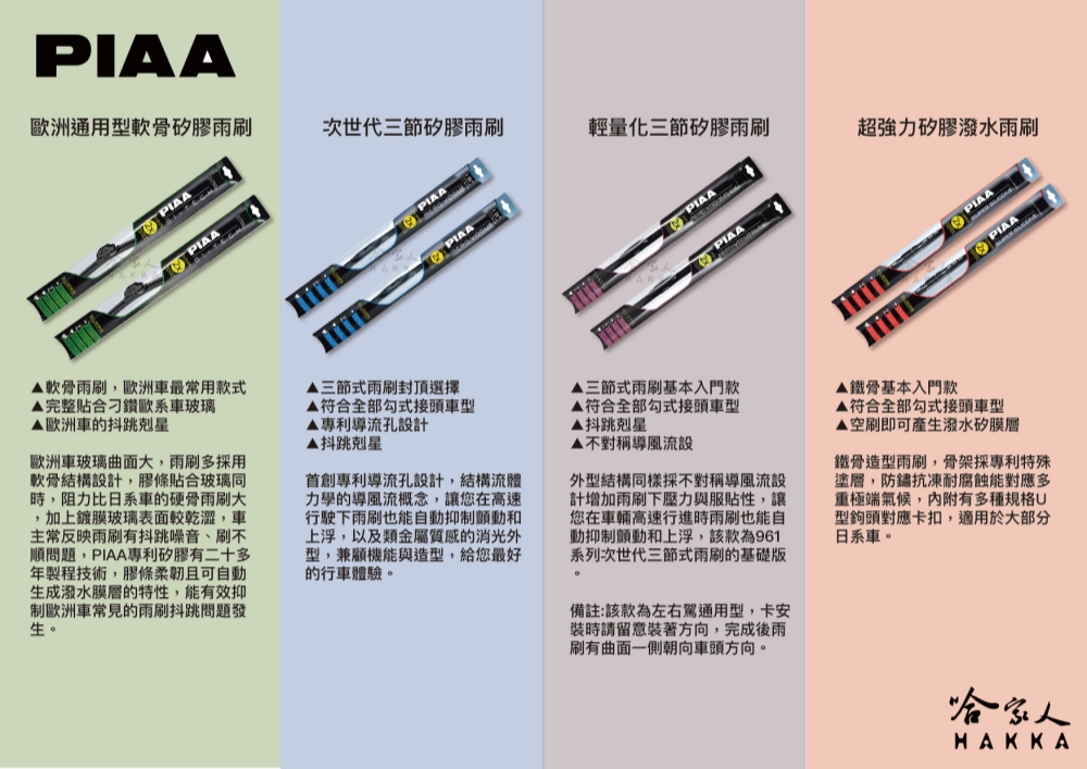 PIAA SUBARU Outback 一代 FLEX輕量化