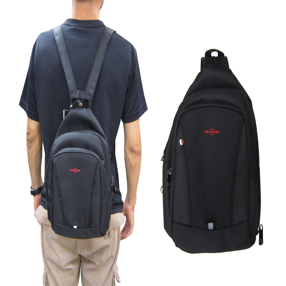 OverLand 胸前包中容量主袋+外袋共四層防水尼龍布36
