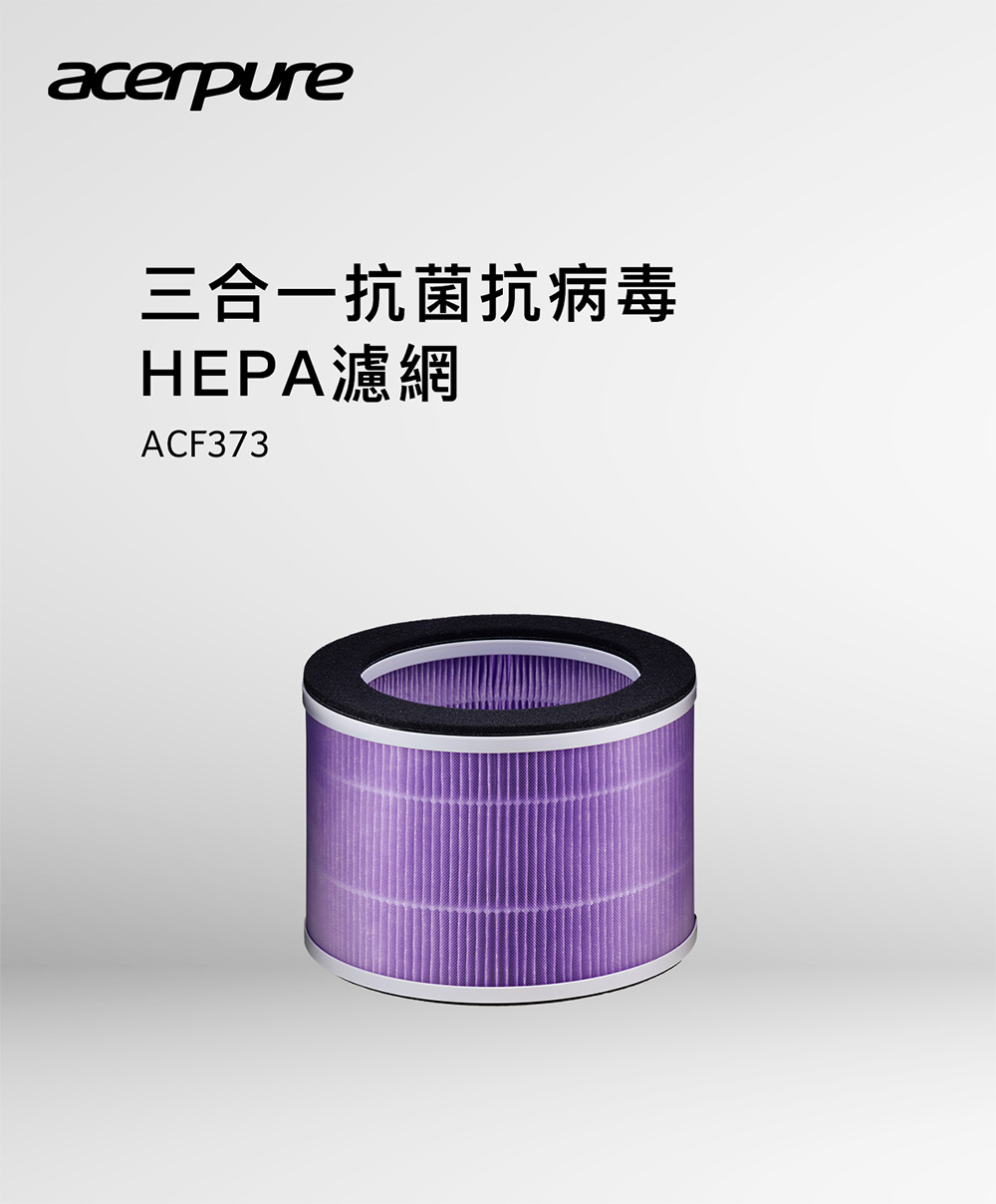 三合一抗菌抗病毒 HEPA濾網 