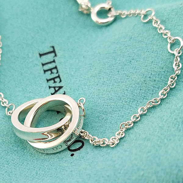 Tiffany&Co. 蒂芙尼 1837系列-雙戒環墜飾92