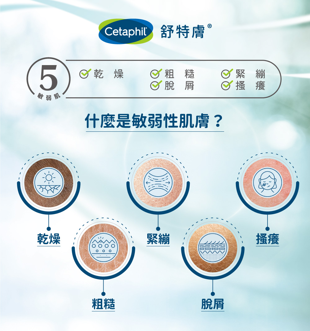 Cetaphil 舒特膚。