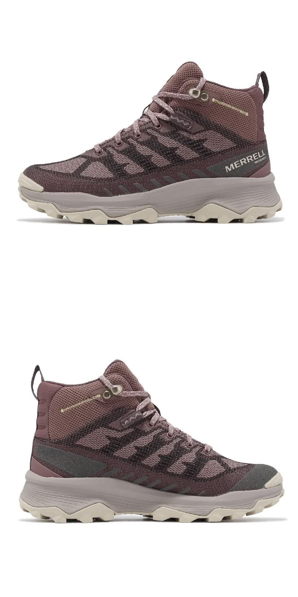 MERRELL 戶外鞋 Speed Eco Mid 女鞋 粉