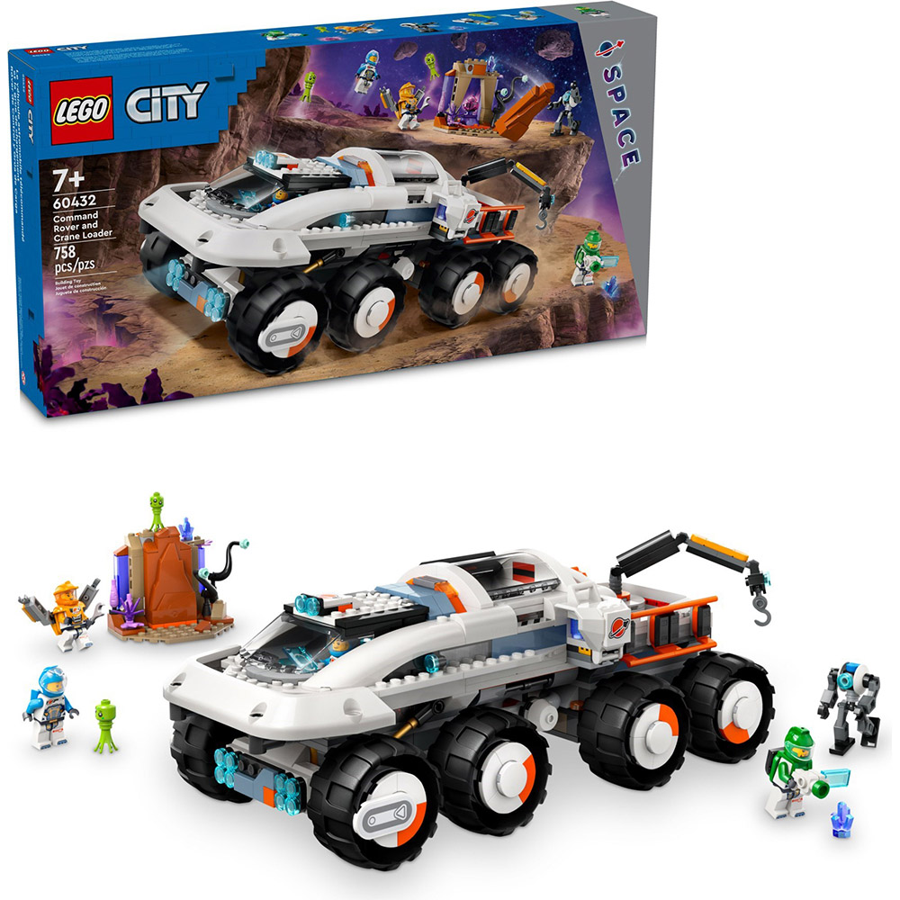 LEGO 樂高 LT60432 城市系列 - 指揮探測車和起