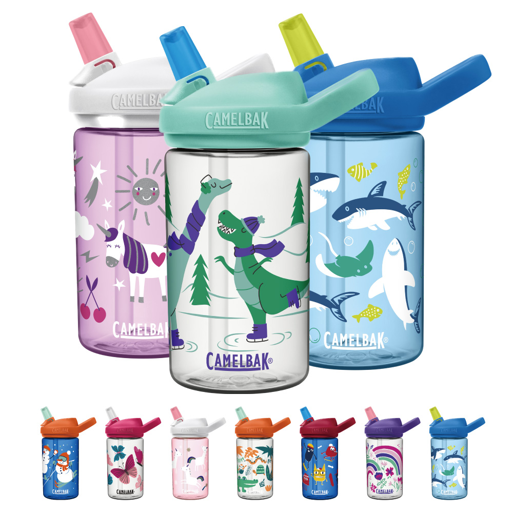 CAMELBAK 400ml eddy+ 兒童吸管水壺 Tr