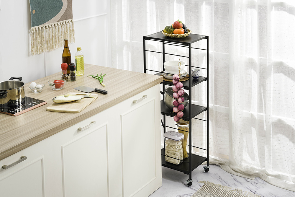 生活工場 生活工業風折疊可調層角落三層收納架品牌優惠