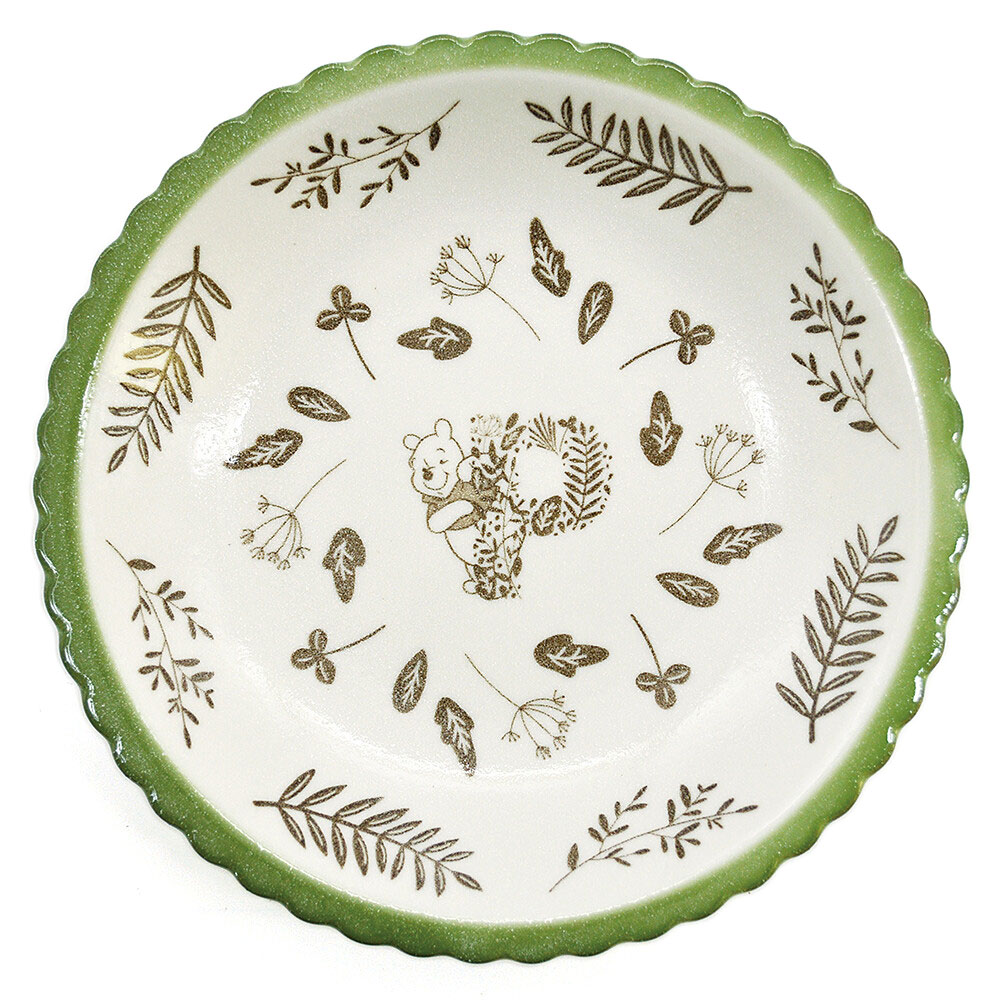SANGO 三鄉陶器 迪士尼 小熊維尼 陶瓷餐盤 21cm 