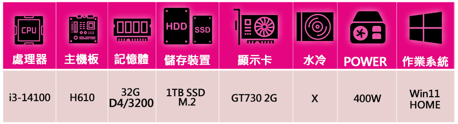 NVIDIA i3四核GT730 Win11{花香四溢}文書