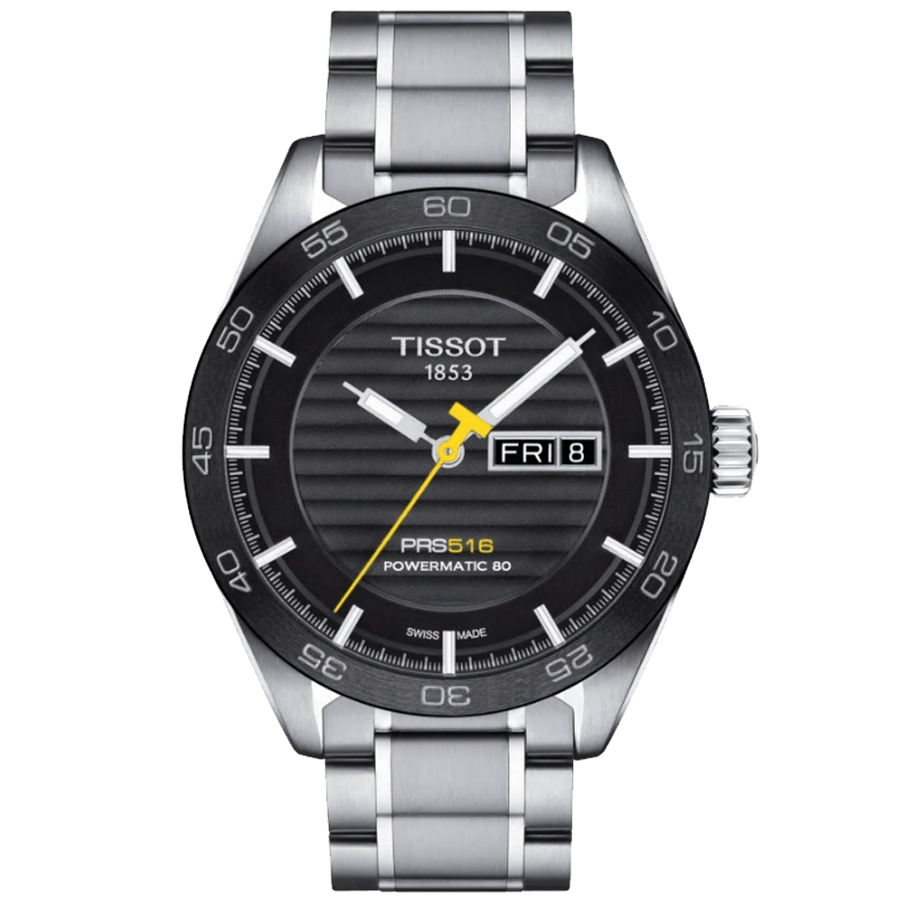 TISSOT 天梭 PRS516 經典運動機械腕錶 / 42