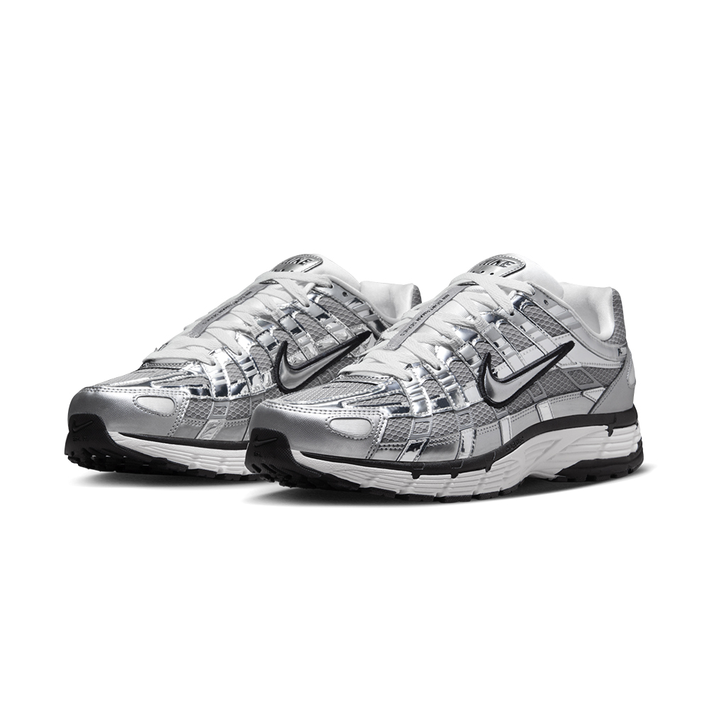NIKE 耐吉 P-6000 男鞋 灰銀色 復古 Y2K 金