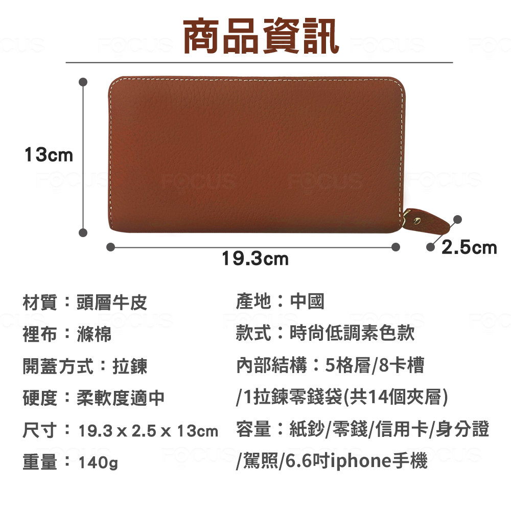 尺寸19.32.5x13cm 容量紙鈔零錢信用卡身份證