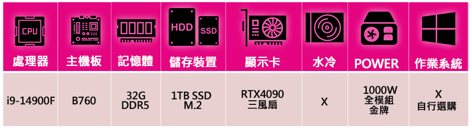 微星平台 i9二四核Geforce RTX4090{星際之未