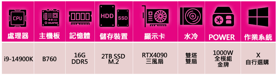 微星平台 i9二四核GeKorce RTX4090{幻夢之冒