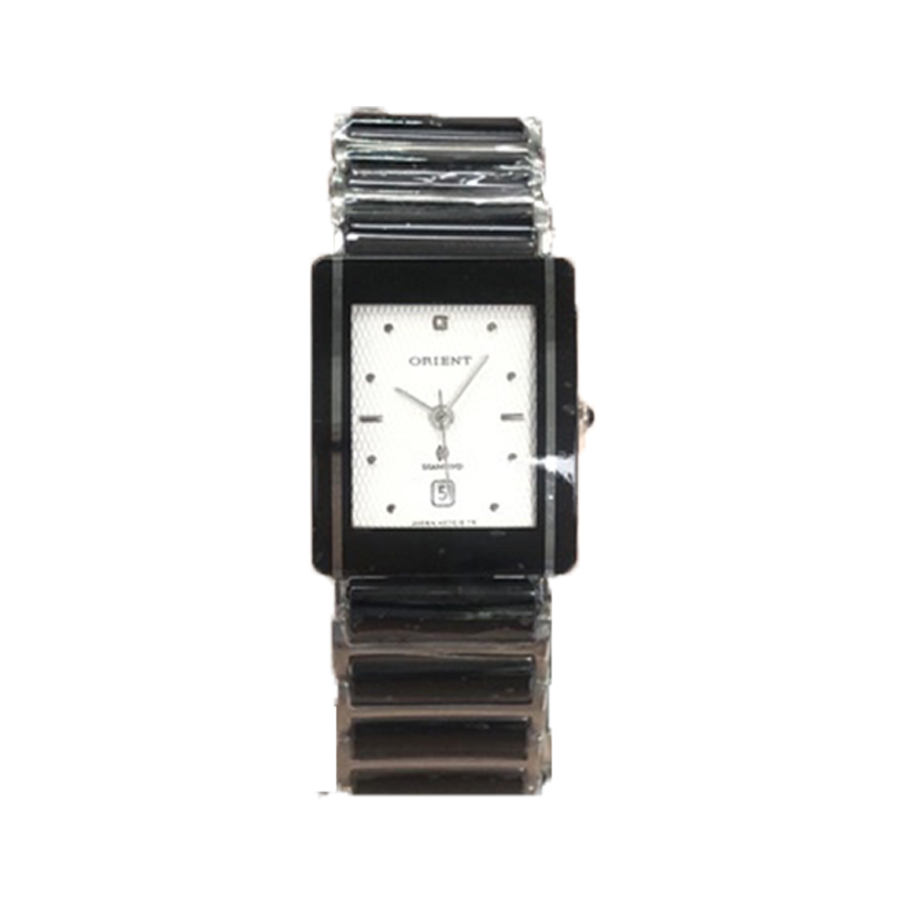 ORIENT 東方錶 官方授權T2 陶瓷白面 石英女腕錶-錶