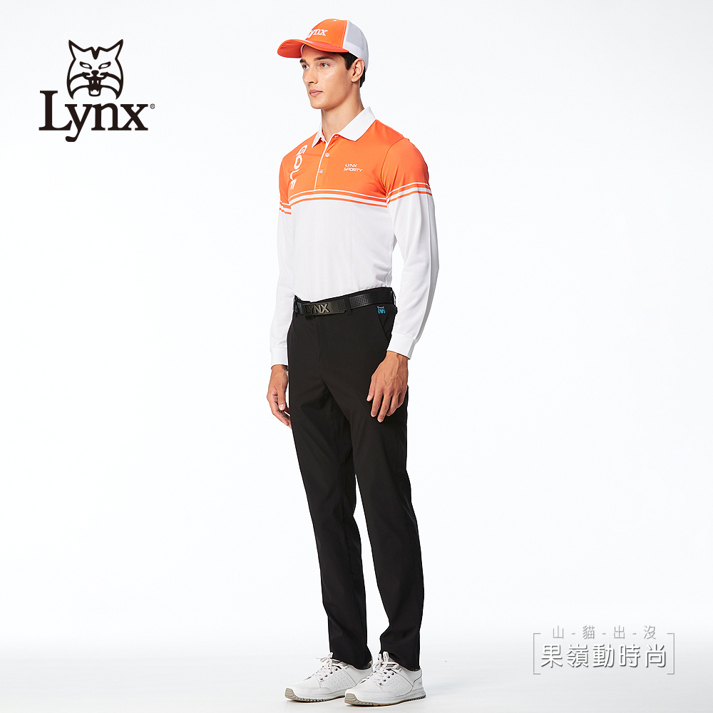 Lynx Golf 男款網眼材質半身配色Lynx Sport