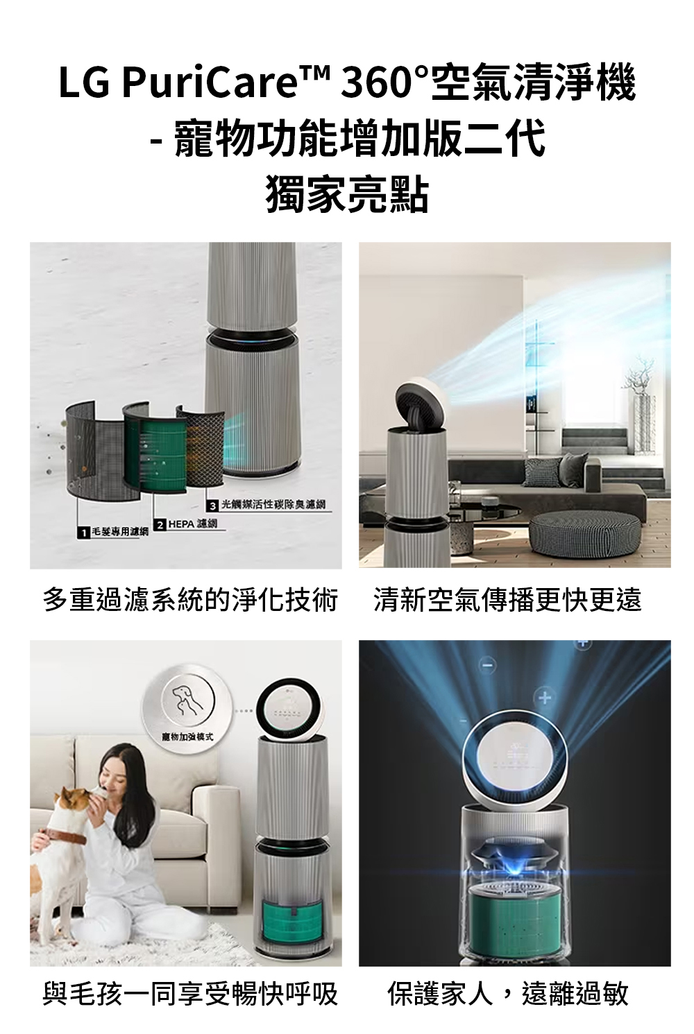 多重過濾系統的淨化技術 清新空氣傳播更快更遠