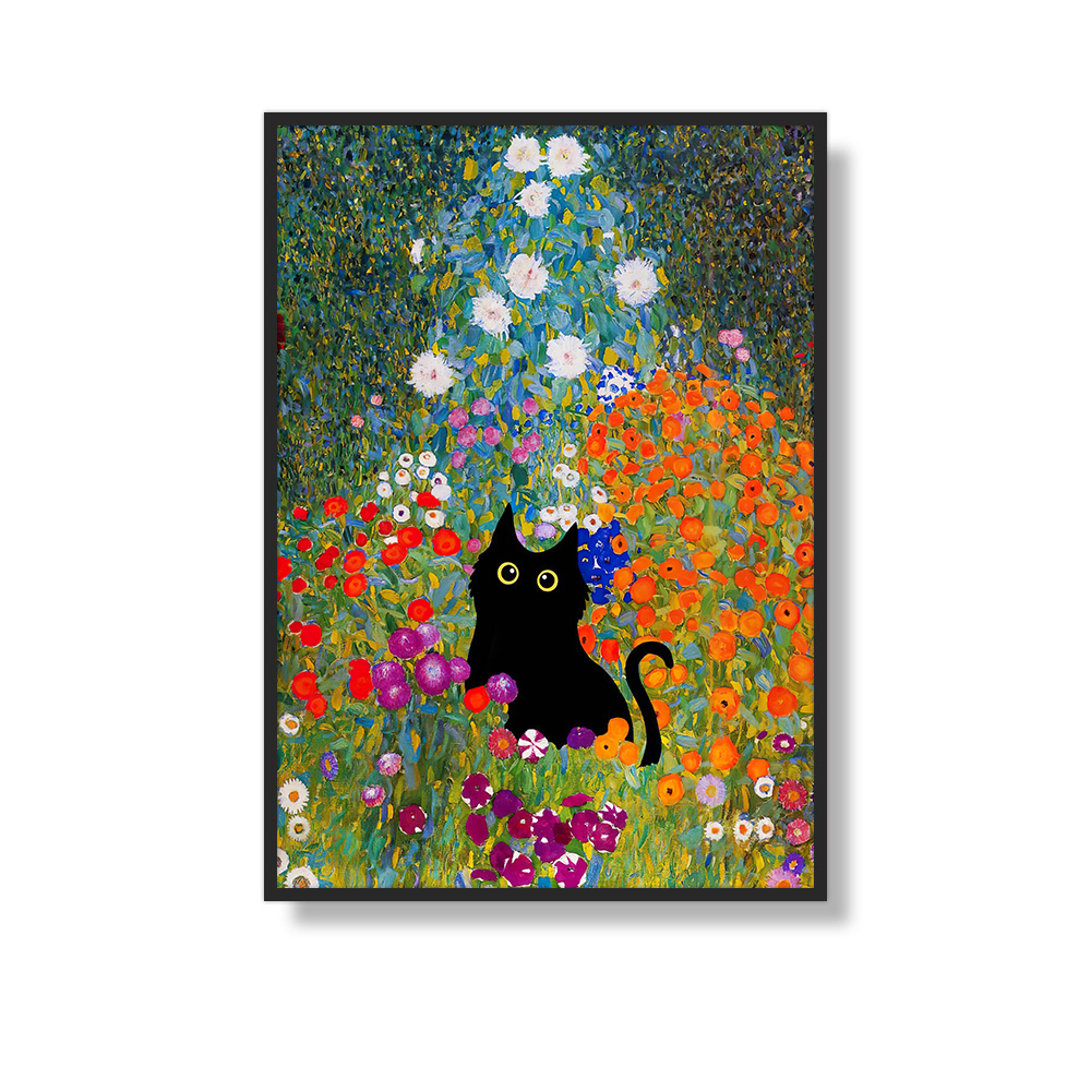 Lifedecor 森活小飾 CAT•花園_60*80cm(