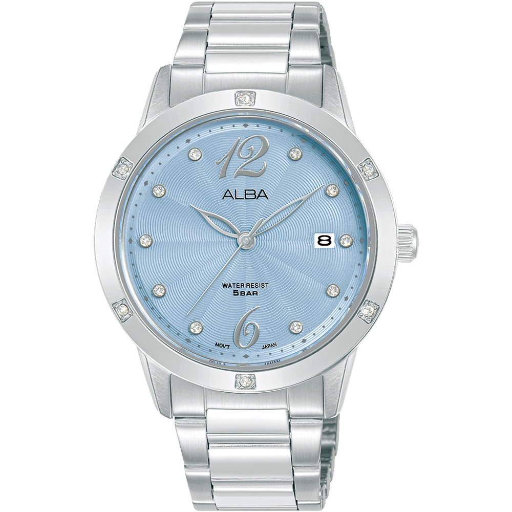 ALBA 雅柏 Fashion系列 藍色 時尚腕錶-36mm