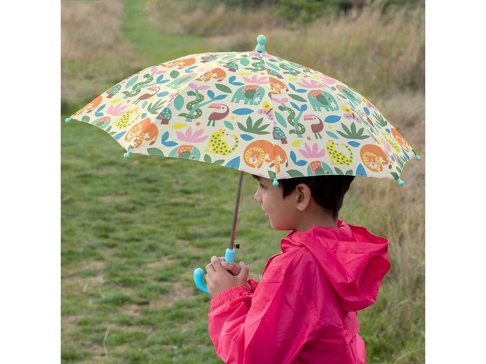 Rex London 兒童雨傘(熱帶動物)好評推薦