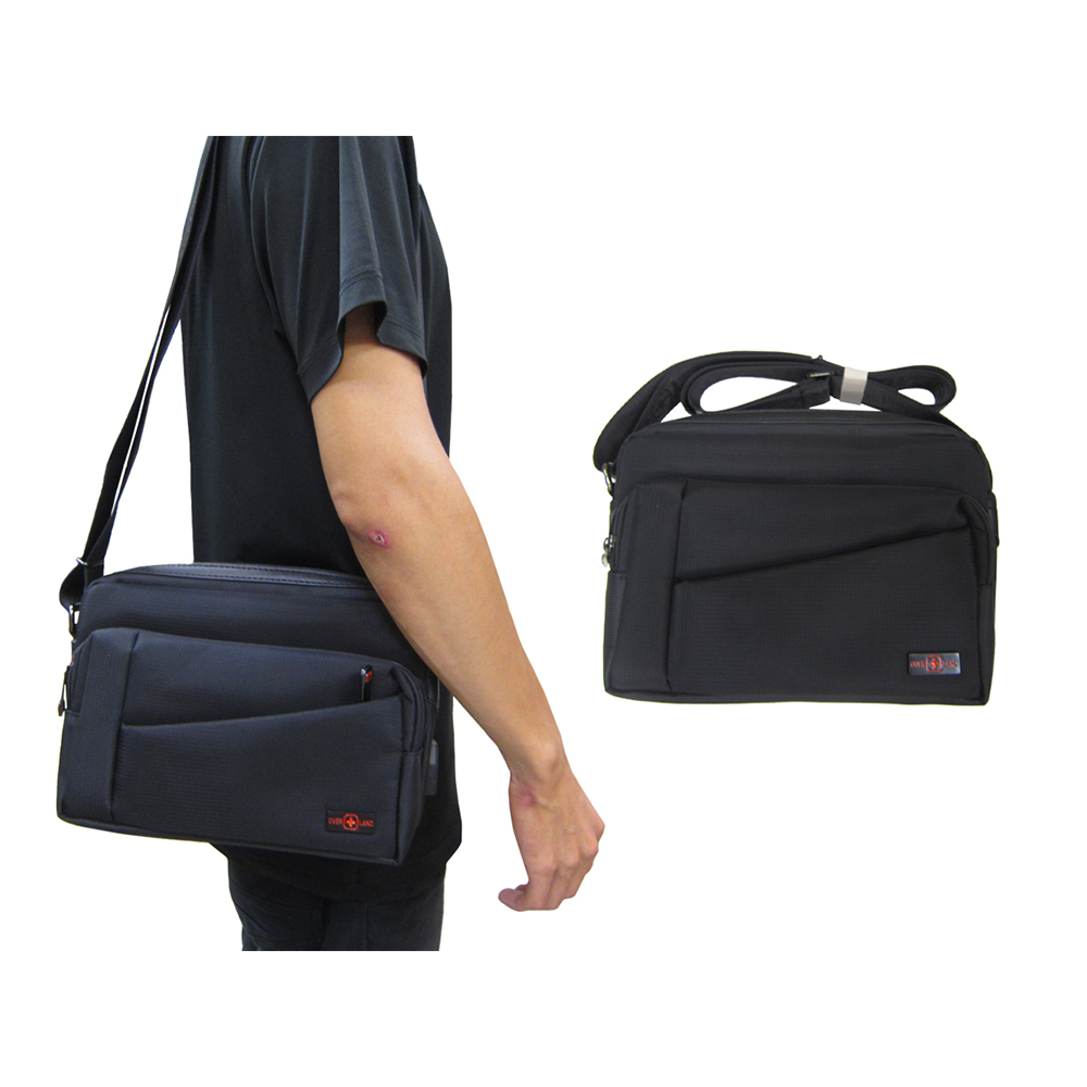 OverLand 肩側包大容量(可A4紙二層主袋+外袋共五層