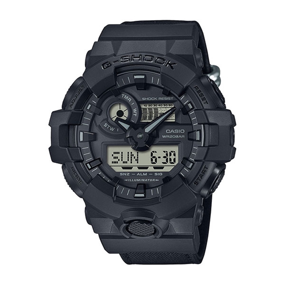 CASIO 卡西歐 G-SHOCK 百搭酷黑 街頭潮流 Co