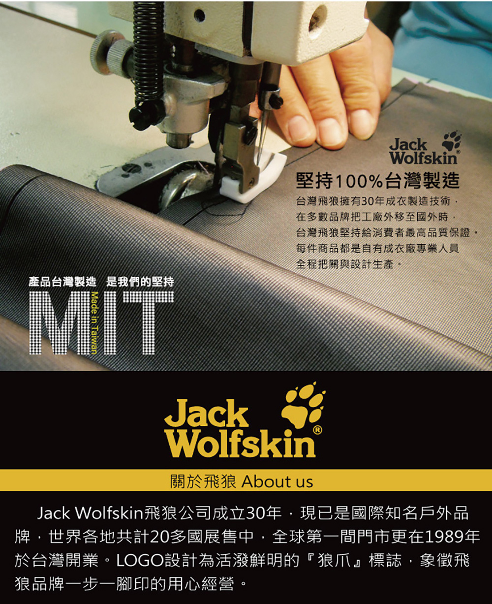 Jack Wolfskin飛狼公司成立30年,現已是國際知名戶外品